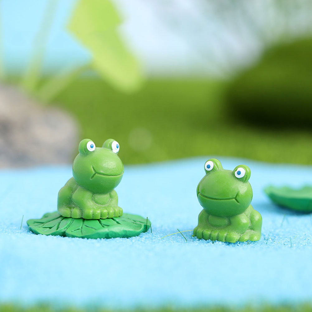 Bonsai Garden Landscape Design - 30Pcs Handcrafted Mini Frogs Resin Garden