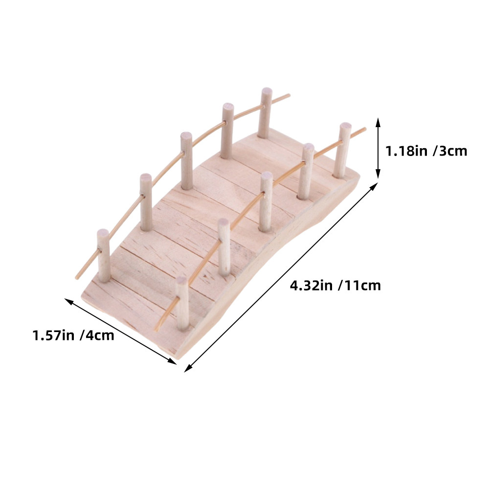 2Pcs Miniature Vintage Wooden  - Bonsai Garden Landscape Design review and price