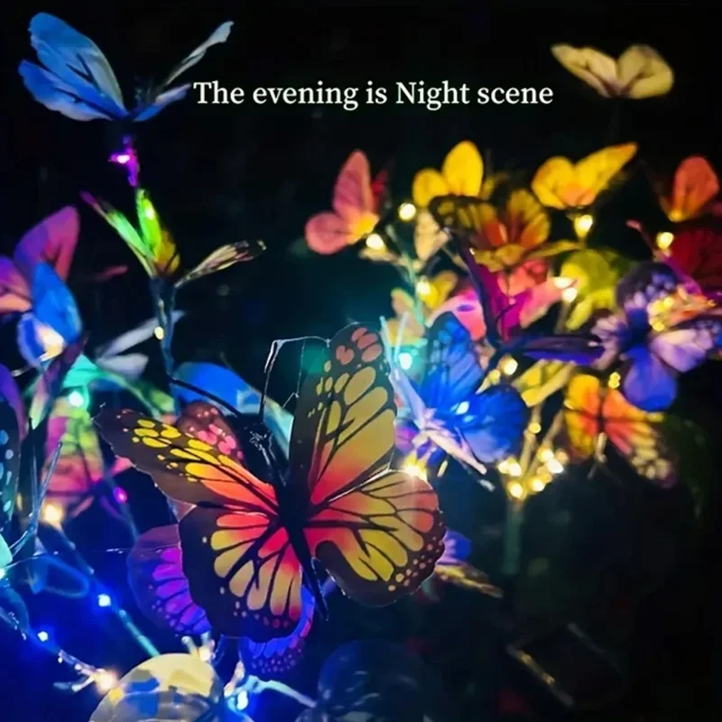 Solar LED Butterfly Garden Lig - Bonsai Garden Ornaments review and price
