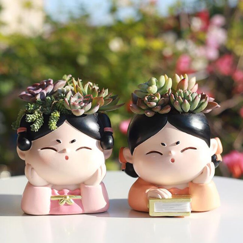 Resin Tang Dynasty Lady Nurser - Bonsai Garden Europe review and price