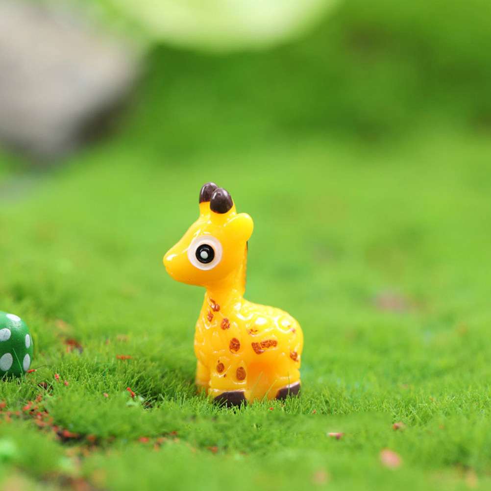 8Pcs Deer Decorations Resin Mi - Bonsai Garden Landscape Design review and price