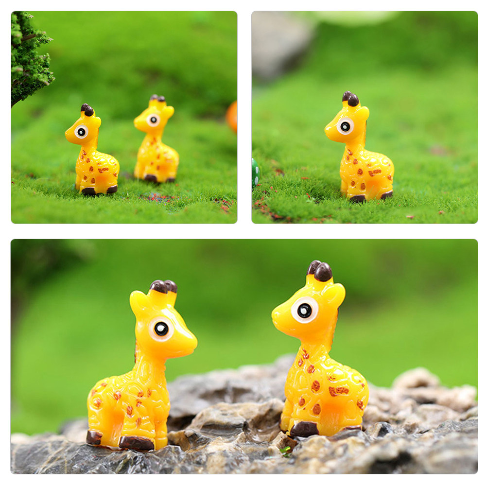 8Pcs Deer Decorations Resin Mi - Bonsai Garden Landscape Design review and price