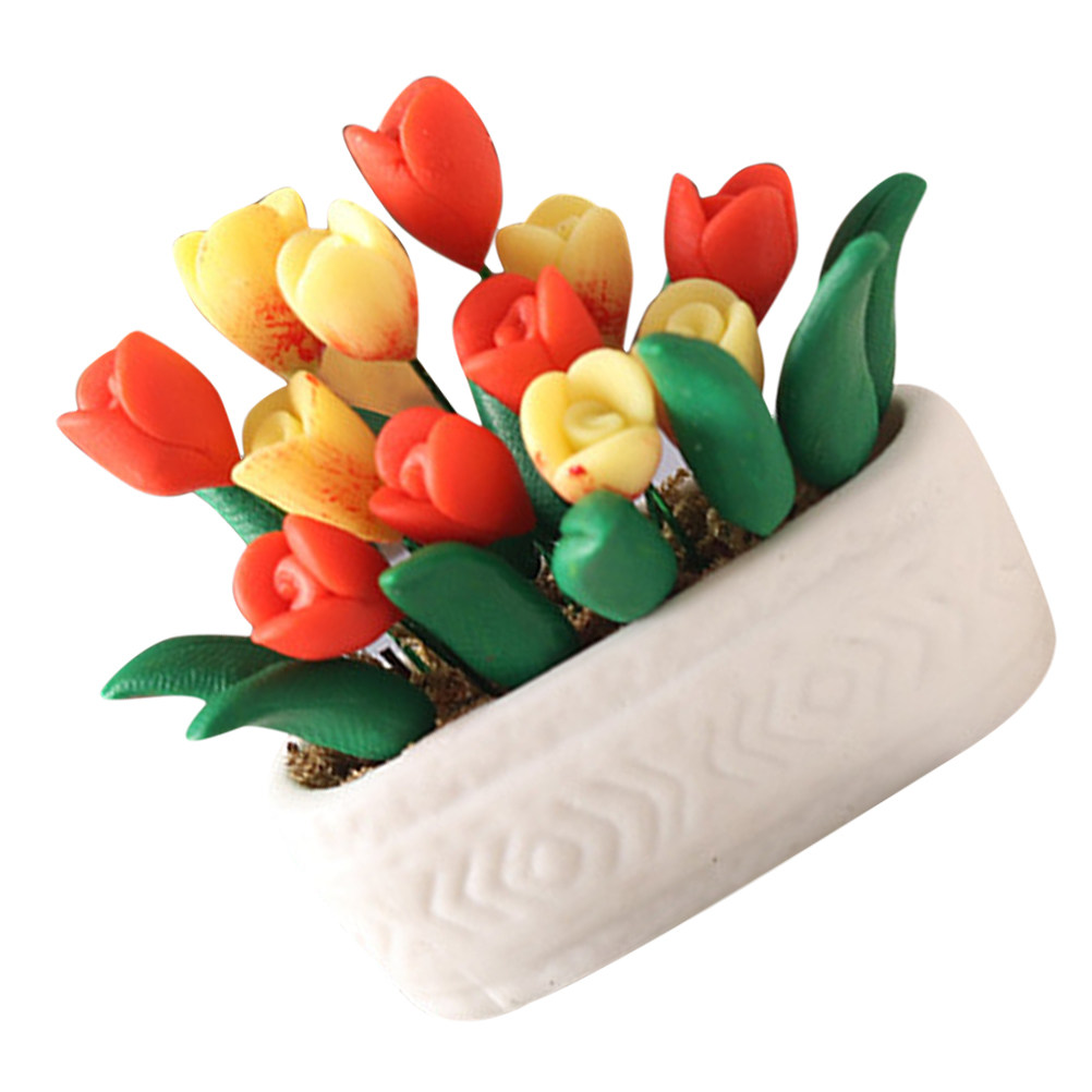 Mini Tulip Potted Plant Decora - Bonsai Garden Europe review and price