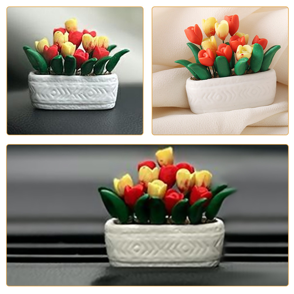 Mini Tulip Potted Plant Decora - Bonsai Garden Europe review and price
