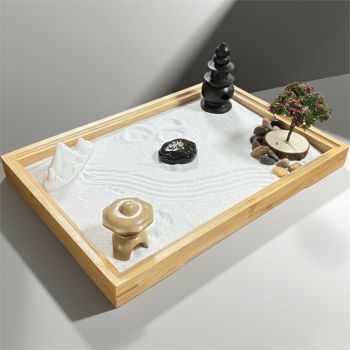618 Mega Sale Japanese Garden  - Bonsai Garden With Sand review and price