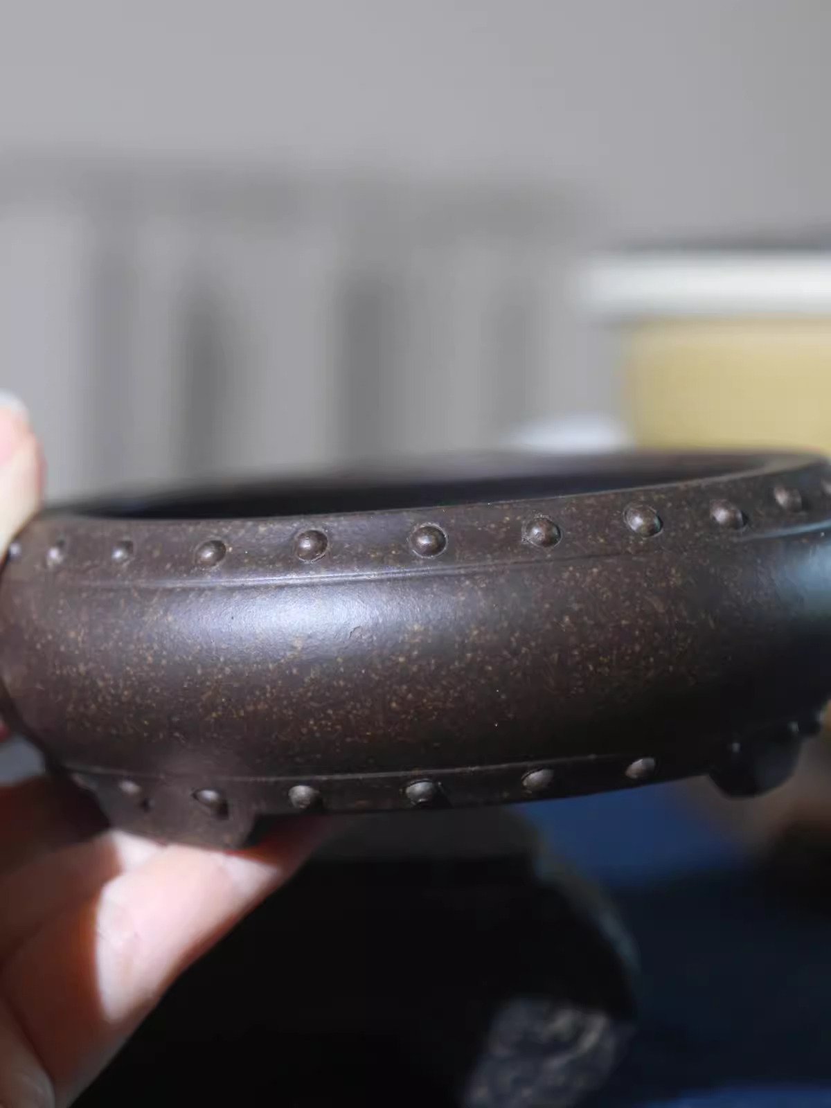 Ceramic Circle Bonsai Pot, Mad - Bonsai Garden With Sand review and price