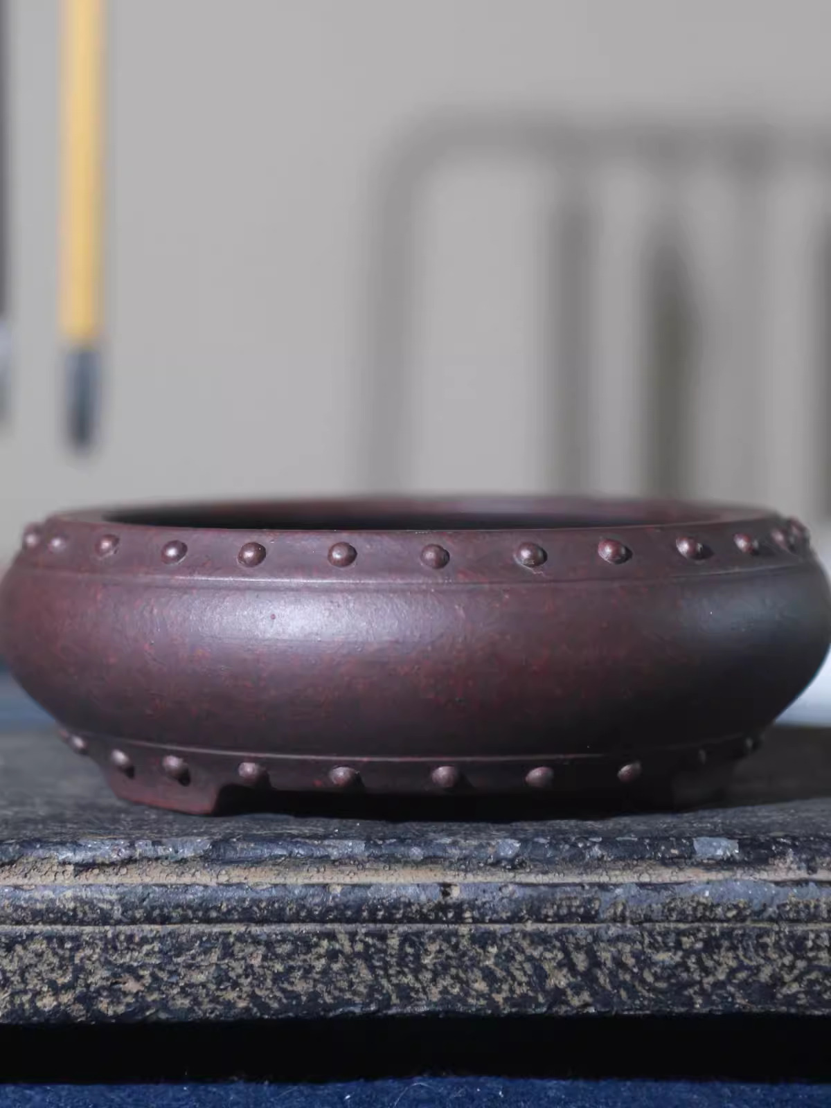 Ceramic Circle Bonsai Pot, Mad - Bonsai Garden With Sand review and price