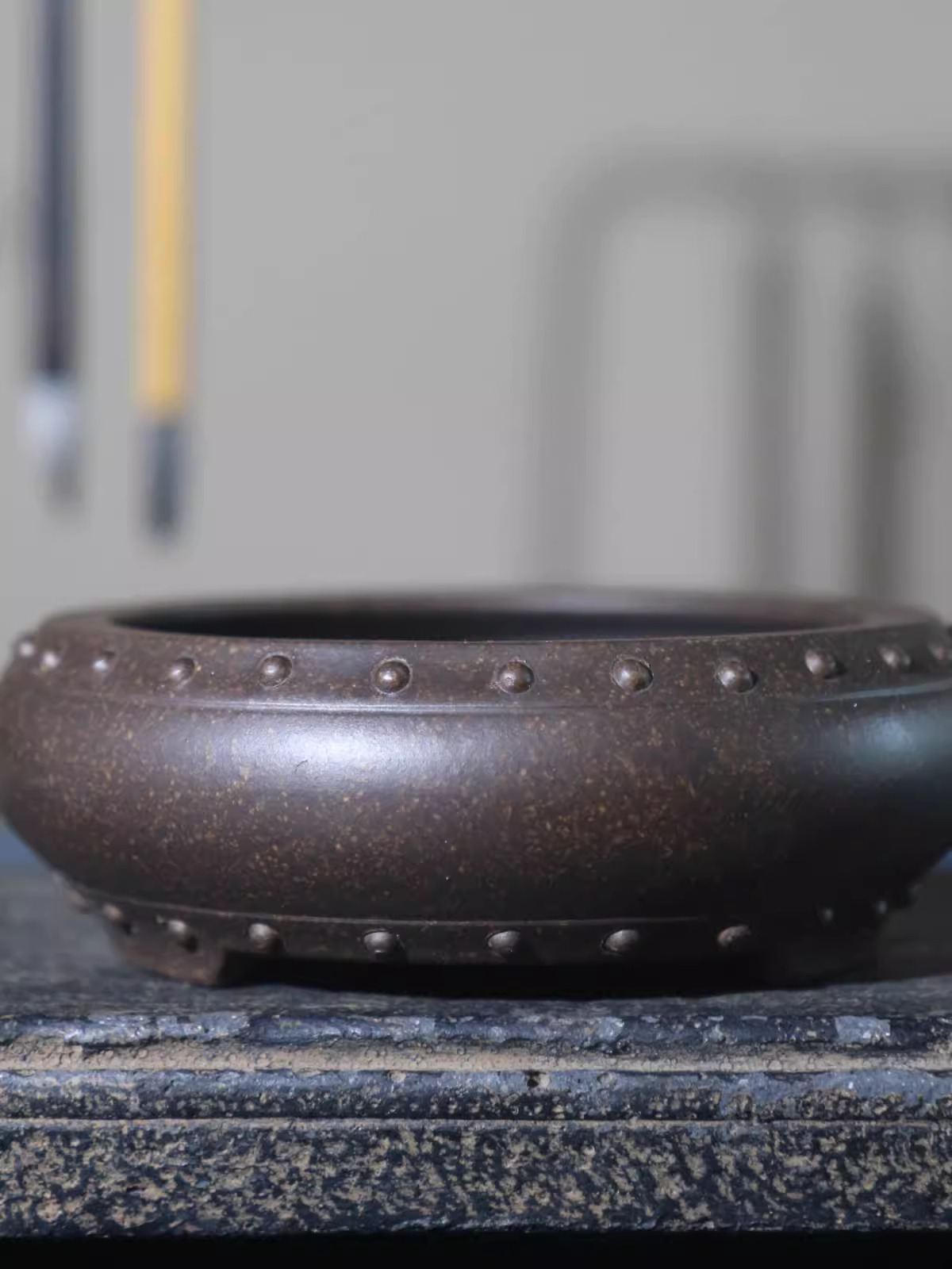 Ceramic Circle Bonsai Pot, Mad - Bonsai Garden With Sand review and price