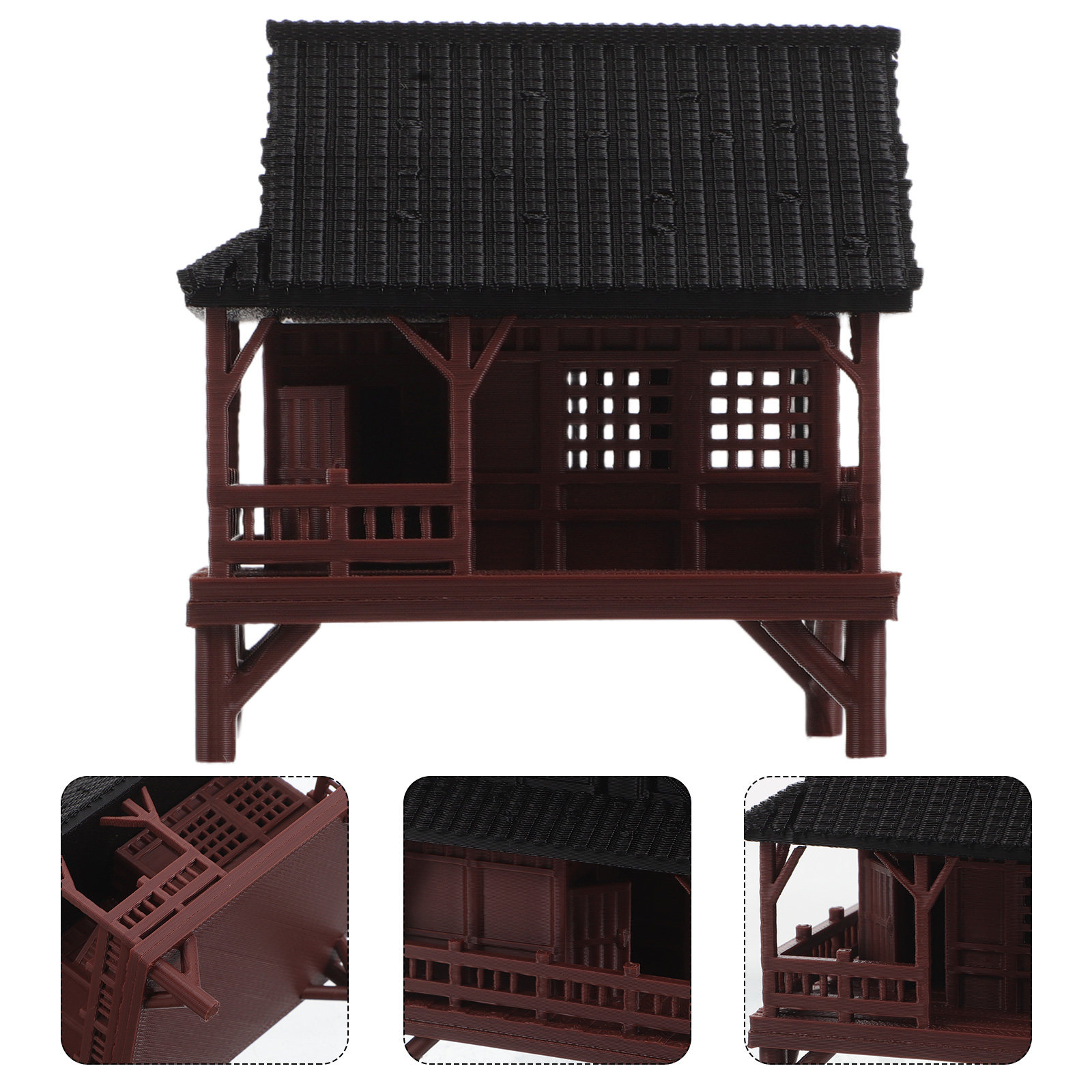 Micro Landscape Pavilion Statu - Bonsai Garden Landscape Design review and price
