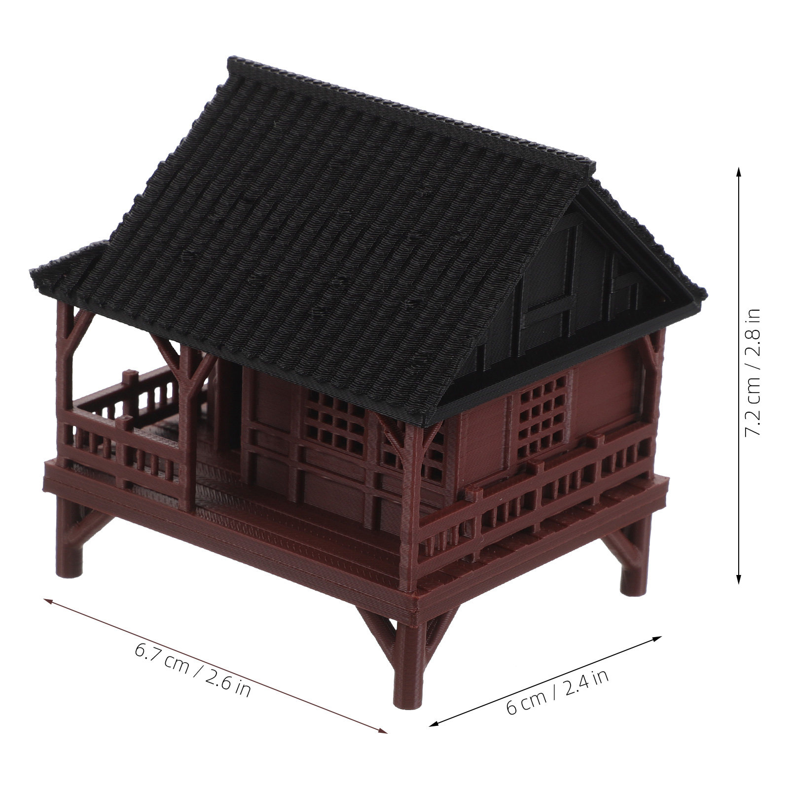 Micro Landscape Pavilion Statu - Bonsai Garden Landscape Design review and price