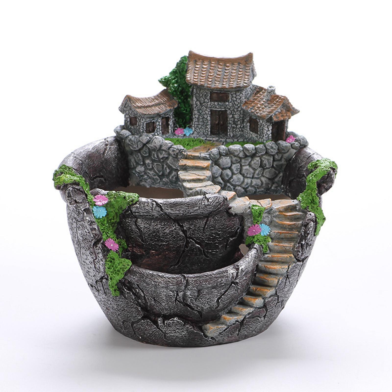 s er, Flower Pot Fairy Garden  - Bonsai Garden Landscape Design review and price
