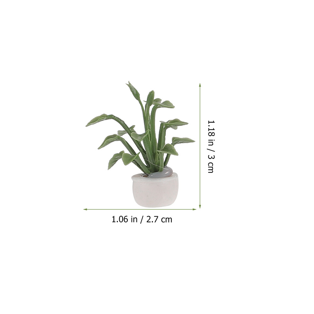 9Pcs Miniature Potted Plant Re - Bonsai Garden With Sand review and price